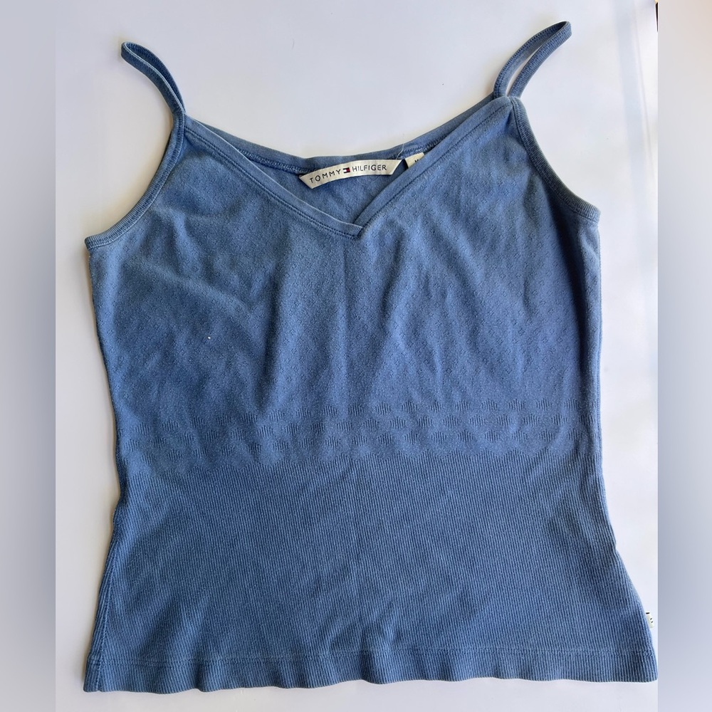 Tommy Hilfiger blue tank top